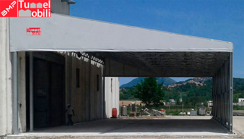 Capannoni Mobili In Piemonte Capannoni Pvc E Tunnel Retrattili